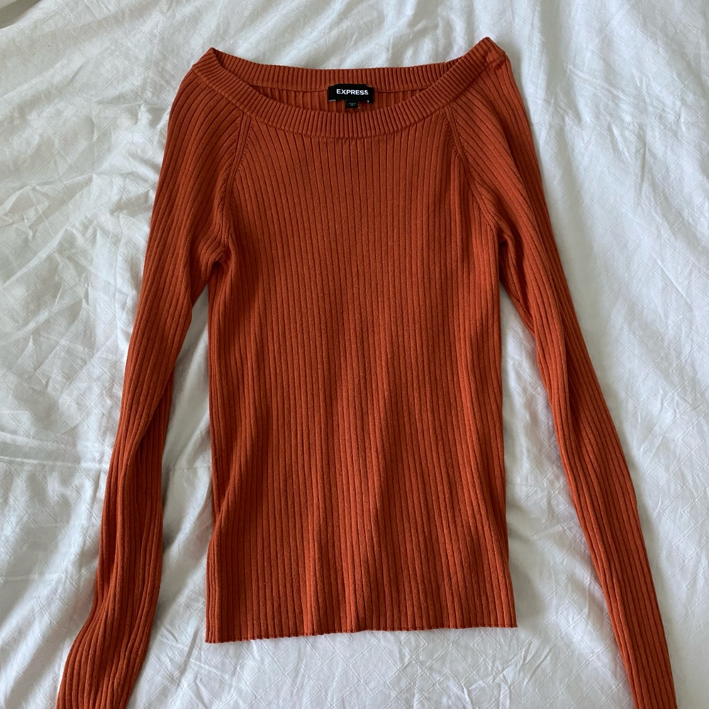 Burnt orange EXPRESS sweater